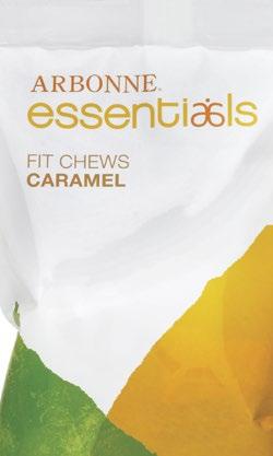 FIT CHEWS Individually wrapped for convenience, these snack options support weight management efforts while also supporting