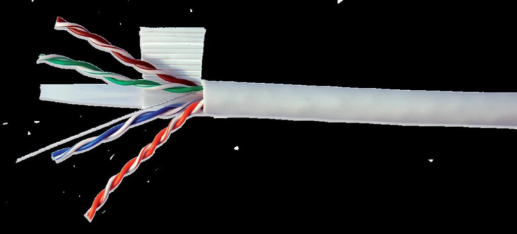 Conductor Insulation Seperator Rip-Cord Jacket TECHNICAL PERFORMANCE(100M): FREQUENCY RL ATT(20 ) NEXT PSNEXT ACR-F PS ACR-F PS ANEXT PS AACR-F (MHz) db db db db db db db db 1.0 20.0 2.1 74.3 72.3 67.