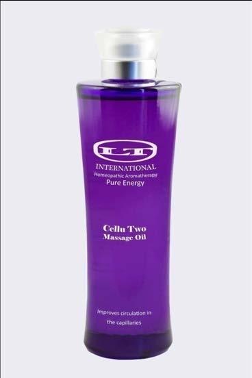 Anti Cellulite: Cellu One: (Step 1) Balances activity of hormonal glands and accelerates the metabolism.