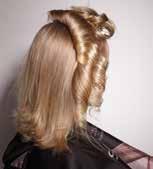 By simply using a basic curling iron, stylists can create casual curl and soft