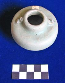 Their shape was similar to the earthenware pot commonly found from many cities under the Ayutthaya Kingdom in southern