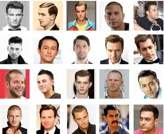 CHOOSE YOUR HAIR STYLE PATTERN Pictures are for representation purpose only, to choose the approx hair style pattern for Dr s. reference.