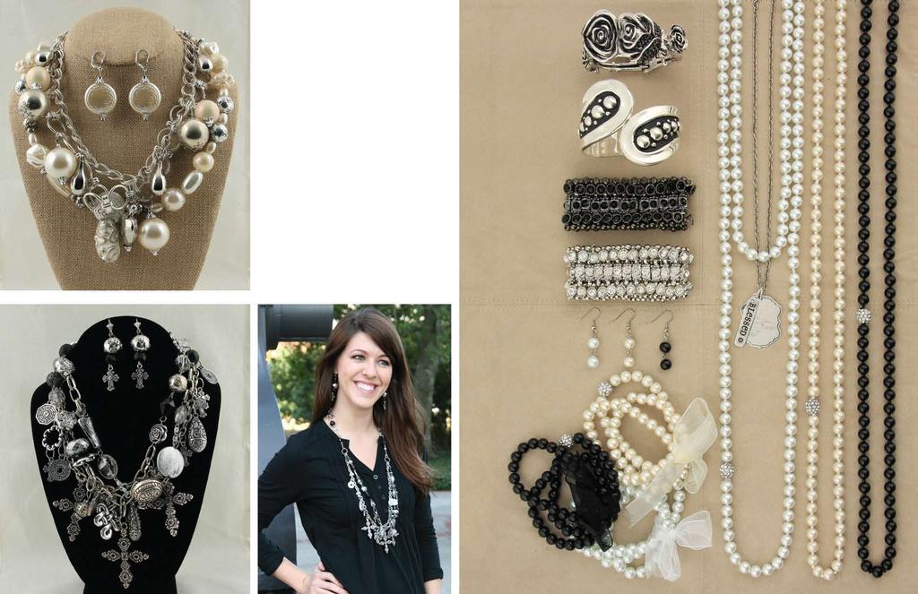 Ultimate Versatility! c. Roses and Rhinestones One necklace dozens of possibilities! This is our new favorite collection!