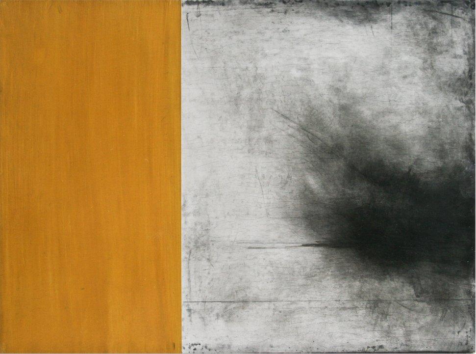 Study 1, 2015 Nancy Hubbard gesso sottile, charcoal, graphite,