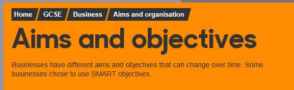 Aims and Objectives I am sure you have been introduced to the BBC Bitesize website while at your high school.