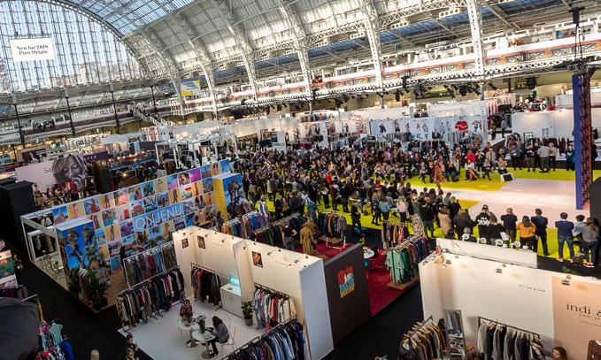 clothing and fabric purchases 60% Visitors that believe exhibitors remains the most important channel for sourcing goods