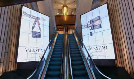 IN STORE MEDIA DIGITAL MEDIA WALLS IN STORE MEDIA DIGITAL MEDIA WALLS The most advanced platform in the digital portfolio consists of two premium media walls at entrance points and on departmental