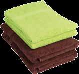 and two towels made of 530 g/m 2