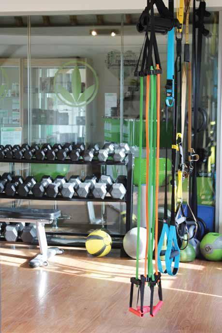 His private gym, All About Health & Fitness, was set up at WPR Beauty to provide fitness, nutrition and health services all under one roof.