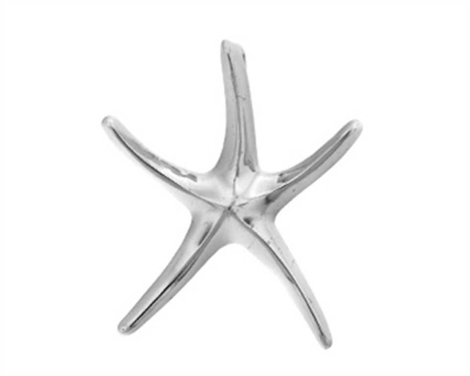 SS20171 SS20172 SS20173 SS20174 Sterling Silver Starfish On A Circle Pe Sterling Silver Big Star