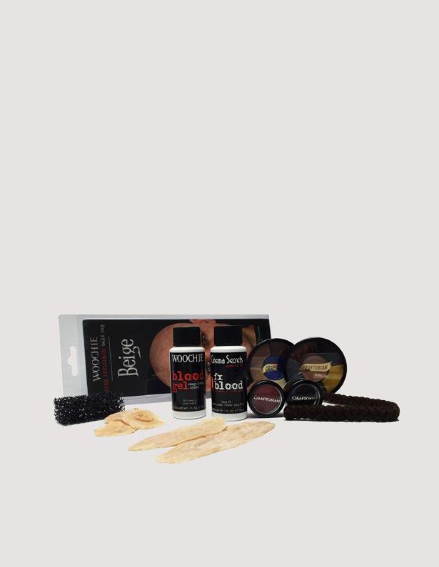 Your Free Special FX Makeup Kit You ll receive a FREE starter kit with various special FX products, prosthetics, and tools to create a many different special FX looks.
