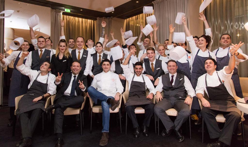 ccording to the ichelin uide, these are the elements of a success that has lasted since 2013, the year in which the restaurant was awarded its first ichelin star.