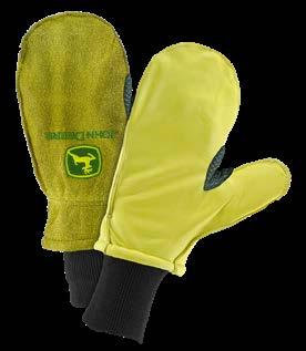 00 JD98540/L DEERSKIN LEATHER SKI GLOVES Grain deerskin leather waterproof ski gloves with