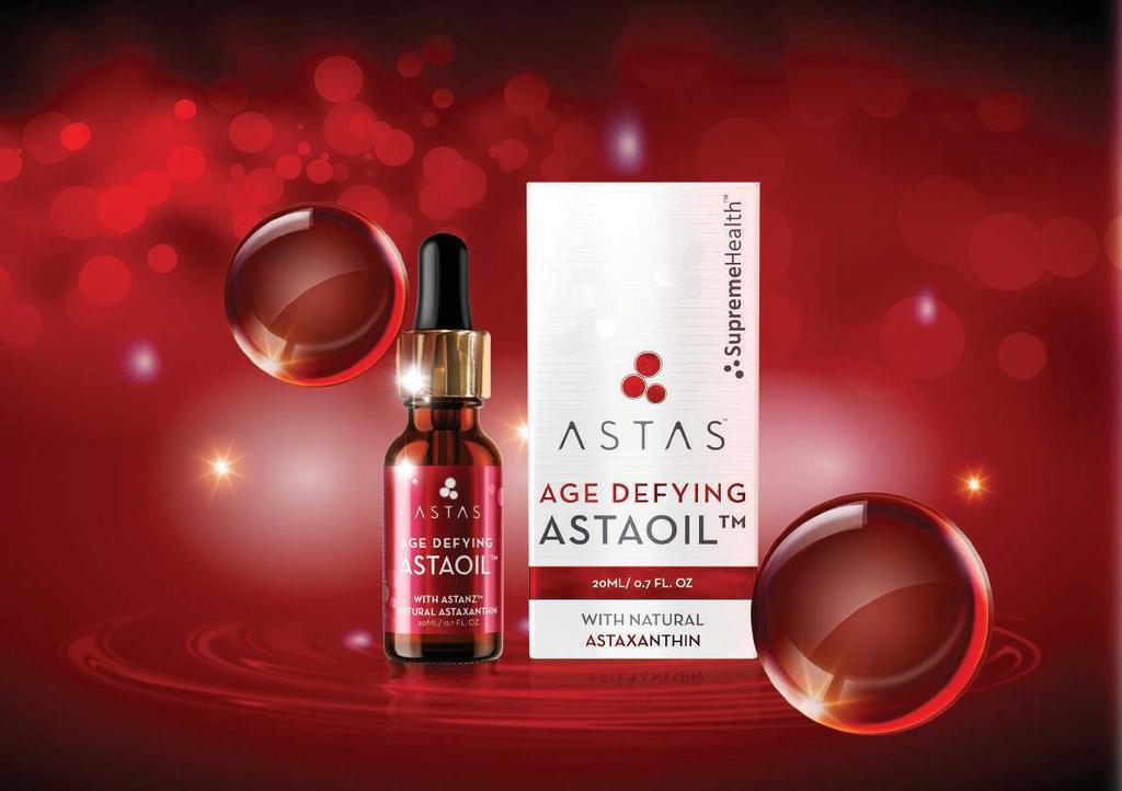 Size: 20 ml/0.7 fl. Oz PROTECTS AGAINST UV DAMAGE ASTAS powerful combination of beauty oils penetrates your skin, delivering maximum concentrations of Natural Astaxanthin into the deeper skin layers.