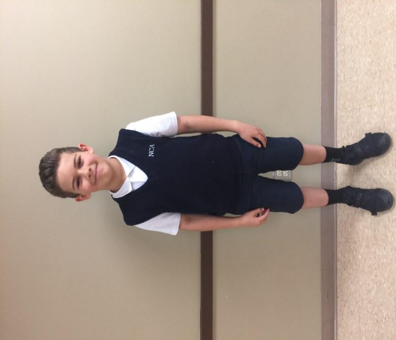 BOYS UNIFORM EXAMPLES K-5 Chapel Uniform-Must be worn on Wednesdays Only white shirts may be worn on Chapel Wednesdays Boys may choose to wear a vest or