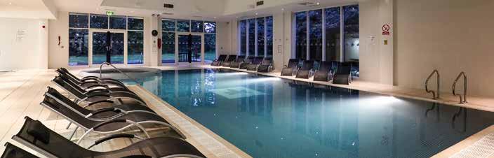 OUR FACILITIES INCLUDE: Heated indoor swimming pool with whirlpool; Outdoor hot tub with seating area; Steam room; Sauna; Fully equipped gym; Beauty treatments are carried out in either single or