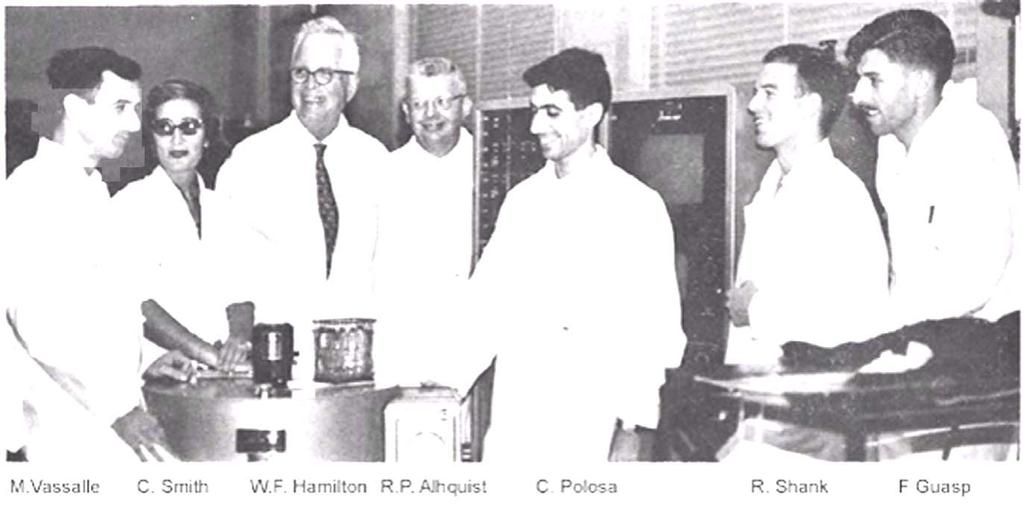 From the French Hospital, I moved to the Medical College of Georgia in Augusta. I worked under the guidance of Dr. W.F. Hamilton, Chair of Physiology and distinguished scientist who had developed the dye dilution method for measuring cardiac output.