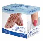 nails 60663 / 60906 HandsDown Soak-off Gel Nail Wraps Perfect for removing soak-off gel polish and acrylic.