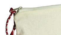 Lining Recycled sari Laminated Jute Nylon zipper*