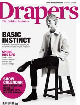 weekly Drapers magazine with a weekly circulation of over 9,200 1 ; drapersonline.