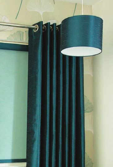Luxury lampshades Brighten up your interior with exclusive lampshades designed to complement our range of window blinds and curtains.