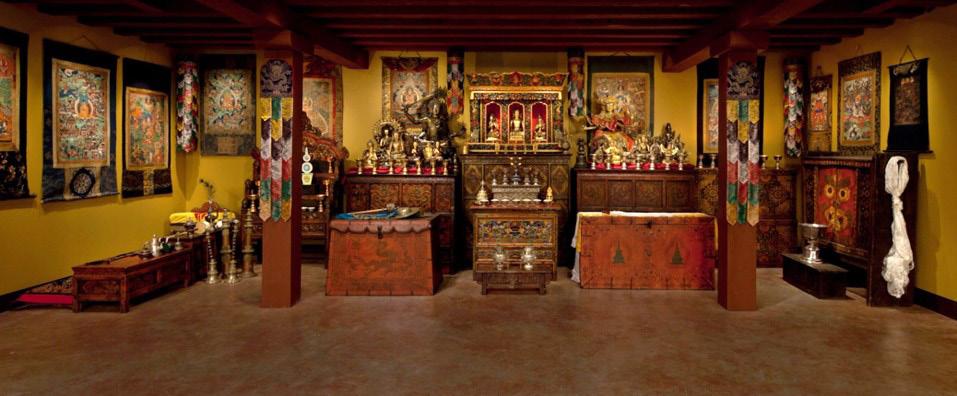 We may also visit the Tibetan Buddhist Shrine Room on