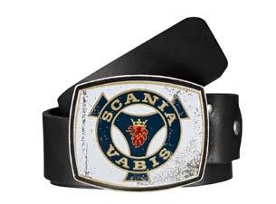 accessories Scania Vabis belt Truck belt Leather belt with vintage-looking