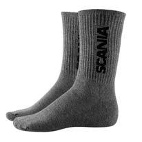 accessories Basic socks Retro socks Knitted socks with Scania wordmark.