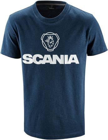 men New Scania truck t-shirt Grand Vabis t-shirt Regular fit t-shirt with reinforced shoulder seams. New Scania truck on front and Scania tab at bottom.