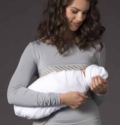 LONG SLEEVE STRIPED TOP This top features our second skin design providing easy breastfeeding access while ensuring privacy and comfort for mum.