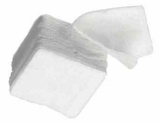 Highly absorbent, ideal for wound cleansing, wound protection, or as a short term dressing Soft and flexible to conform easily to awkward joints Safe, folded in cut edges to prevent lint entering the
