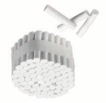 Superior quality, 100% absorbent cotton dental rolls Ideal for soft tissue and moisture control during dental procedures Available in 3 sizes - 8, 10 and 12mm diameter Product Code Size Unit of Sale