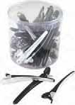 clips, large, (10 pcs) assorted