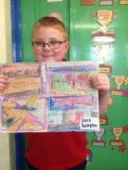 2B Art s Week One of the skills we learnt to help us recreate Vanessa Bowman s art was to create patterns.