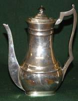 257 Silver Coffee Pot London 1912