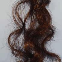 Figure 15 below shows the wash resistance of curly hair tresses (treated with an