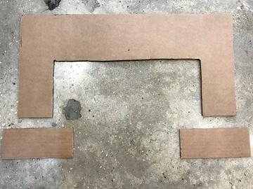 Align the slits in the two pieces of cardboard and press together.