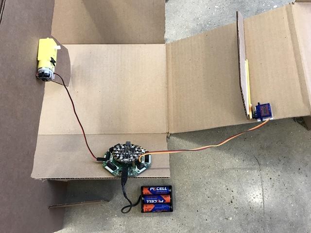 If you find your motors struggling, check that your batteries are fresh! If you're interested in adding even more obstacles, or having a permanent installation - a 2 amp power supply (https://adafru.