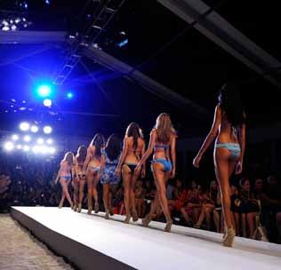 Mercedes-Benz Fashion Week Swim attracts journalists, photographers, camera crews and top media from around the world Vogue Teen Vogue ELLE WWD Sports Illustrated People Magazine Life & Style NBC