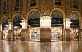 DISTRIBUTION Central to the Prada Group s distribution strategy is the development of its retail channel in all markets, both consolidated and