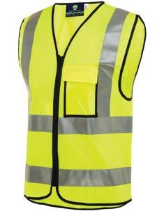 Showerproof/wind proof jacket 2Tone jacket with double hoop configuration and single hoop tape at sleeves 3M Reflective Tape - 50mm for
