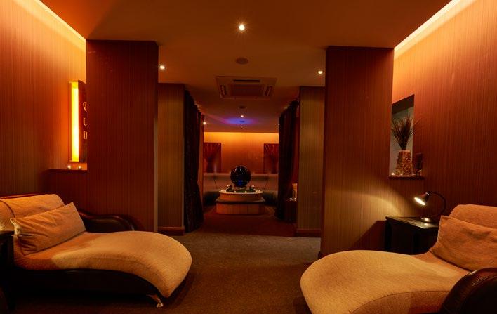INDULGE At the end of your treatment at The Spa at Roe Park, our therapists will rejuvenate your mind and body back together as one, where, afterwards, our relaxation suite awaits you to inhale and