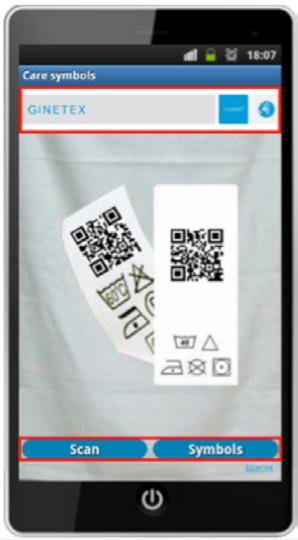 This situation offers new possibilities and opportunities to GINETEX members and their partners: the consumer not only gets general information about textile care labelling symbols but by scanning