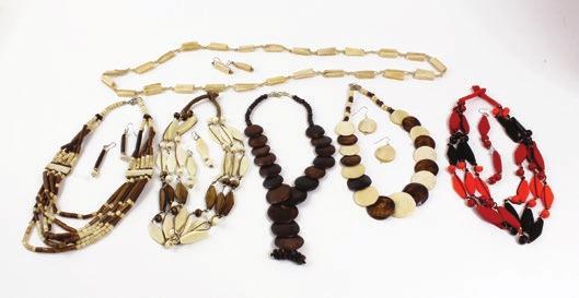 $13.95 Set Of 6 Afrocentric Necklace