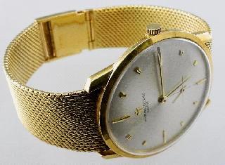 $50 - $150 Lot # 401 401 Men's Vacheron & Constantin 18k yellow gold wrist 