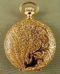 Waltham gold filled pocket watch. Pocket watch sold by H.