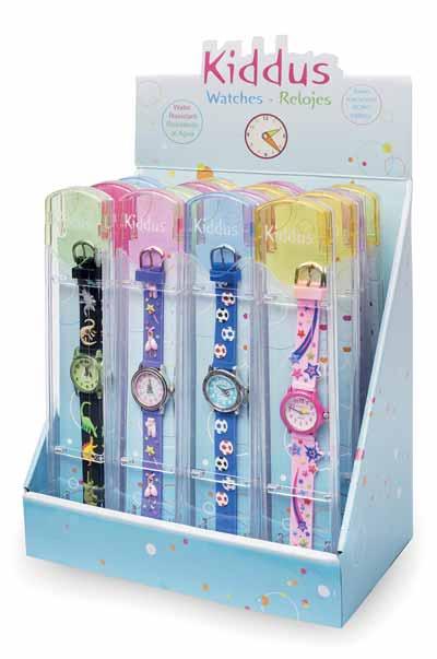 Watches KIDS Watches Orologi per bambini di alta qualità: High quality specifications: Water resistenti resistant all acqua (3ATM) fino a 3 m (3 ATM) Anti anti allergici alergic (senza (nickel