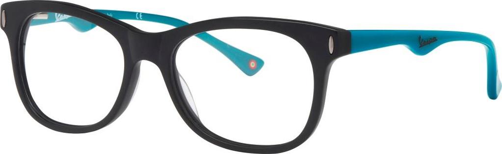 VP11SO - Primavera A very trendy full acetate frame. This frame offers a unisex optical style with discreet pins on the front. The acetate temple shape is thin and inspired from the Vespa curves.