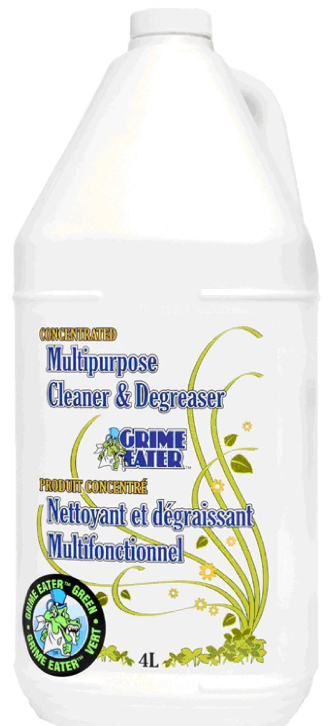 Easily dissolves and eliminates all types of soils and stains, while leaving surfaces clean.