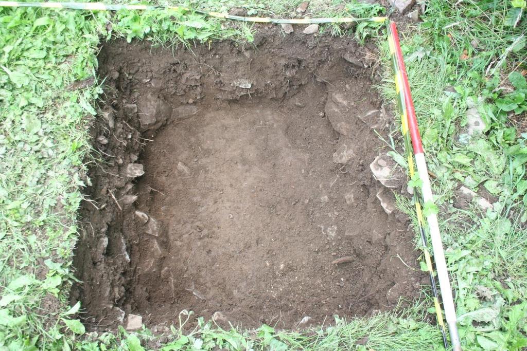 Plate 9: Trench 2, post removal